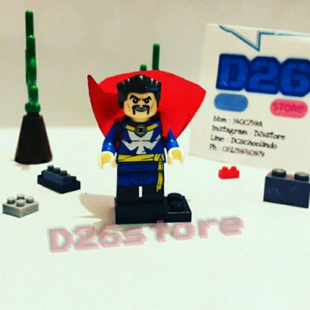 Lego Mini Figure Marvel Dr. Strange