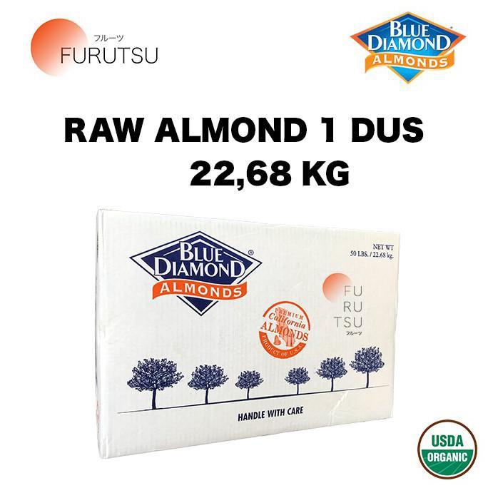 

Almond Blue Diamond Raw 1 Dus / 22,68 Kg / Kacang Almond Mentah Bibisale318