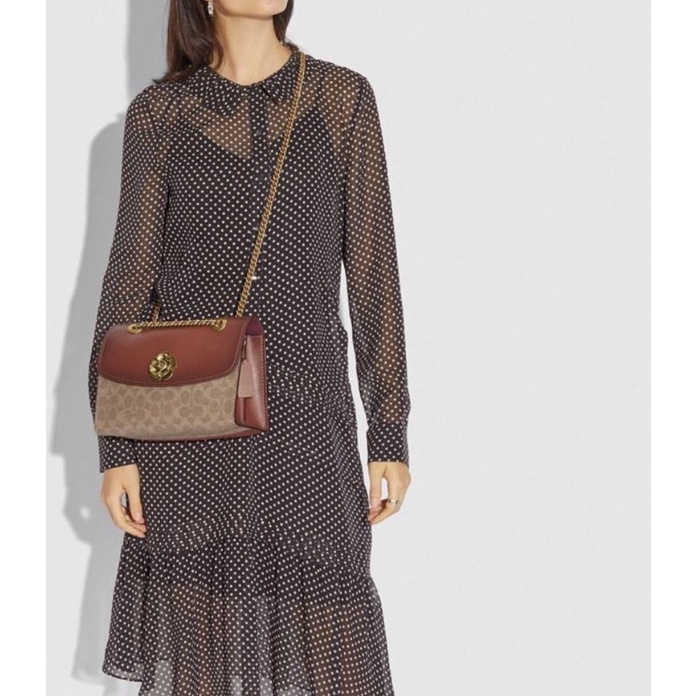 Parker In Colorblock Signature Canvas (Coach 30585)