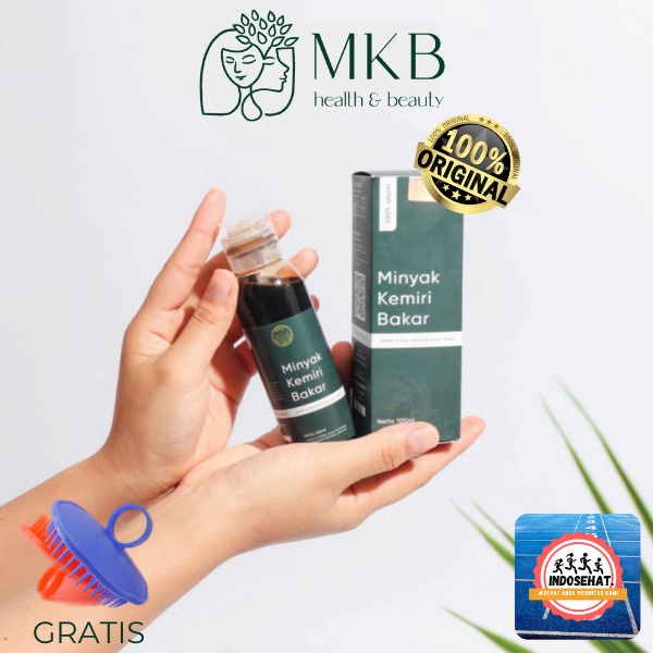 MKB Minyak Kemiri Bakar Asli Bali - Minyak Penumbuh Perawatan Pelembab Pelembut Rambut Rontok Ketombe