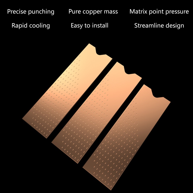 Bt 2280pci-E NVME Heatsink Untuk M.2 NGFF SSD Solid State Hardisk Heat Sink Coppe