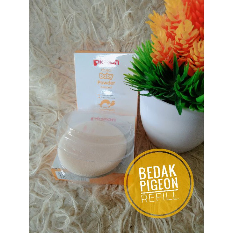 Bedak pigeon compact/ pigeon baby powder/ bedak pigeon baby/ bedak pijen