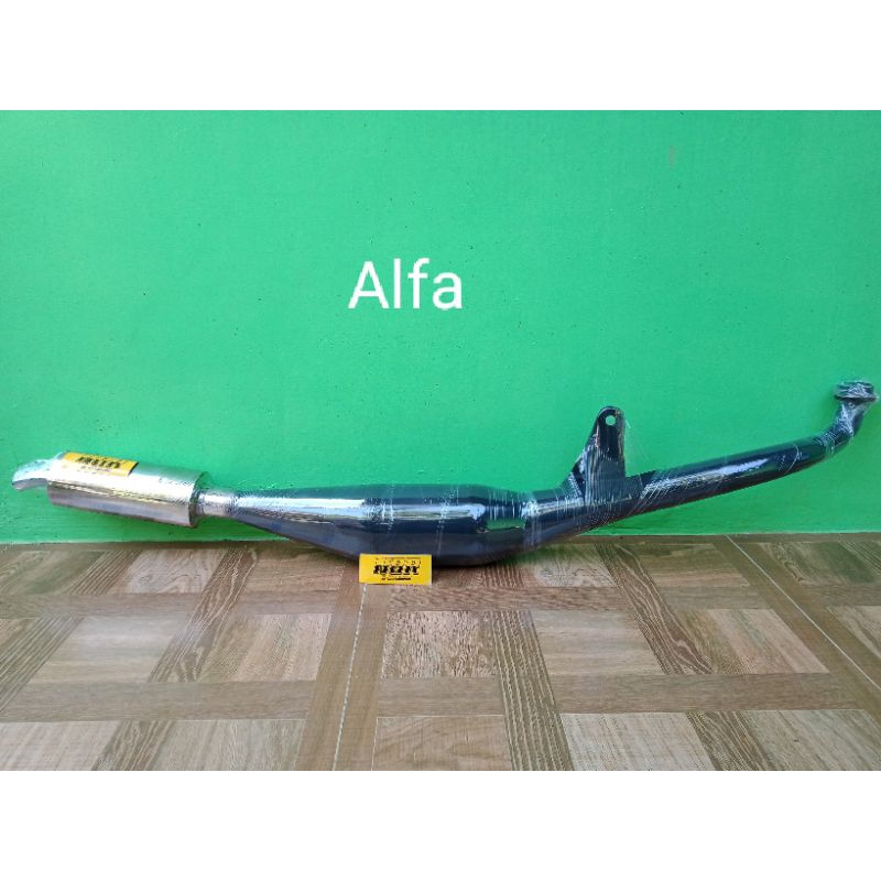 kenalpot Alfa standar racing