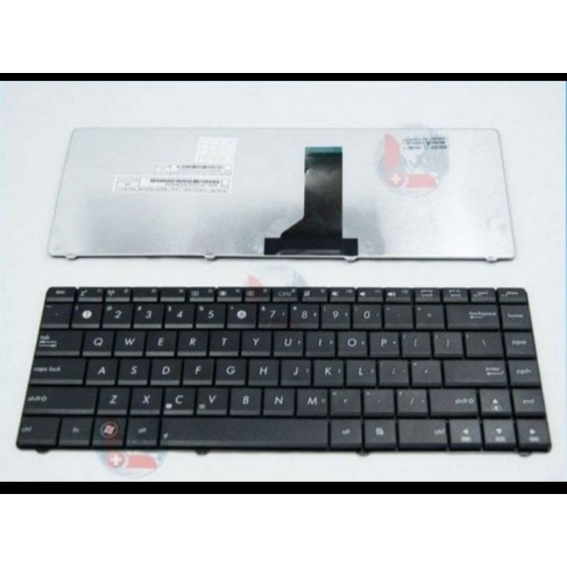 ORIGINAL Keyboard Laptop Asus X44 X44H X44C X43 X43S - Frame Hitam