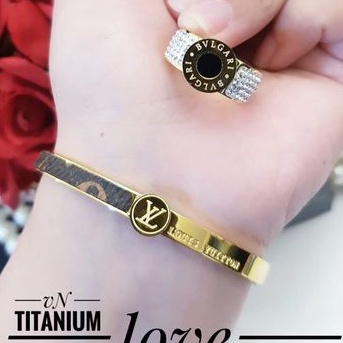 TiTanium set gelang cincin W04