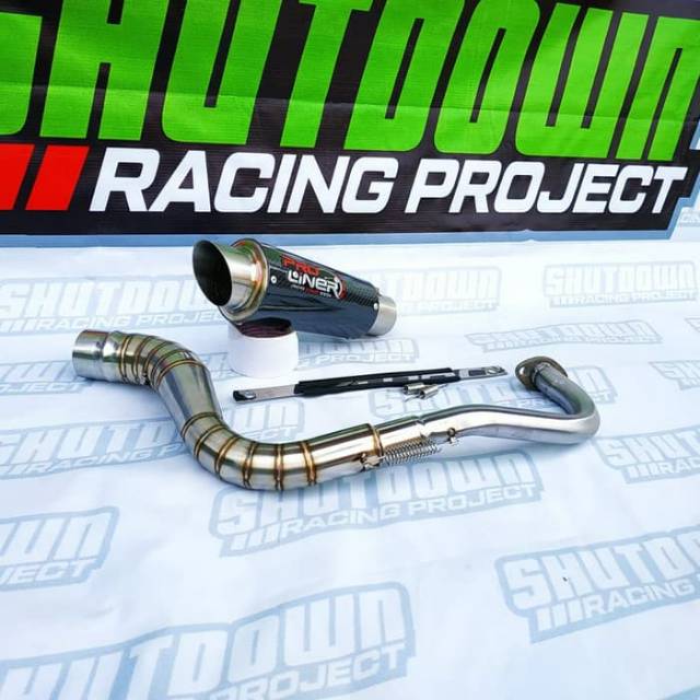 Knalpot PROLINER Carbon BEAT -SCOOPY -VARIO -VARIO 125 -VARIO 150