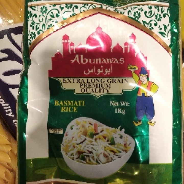 

Basmati Rice 1kg (Abunawas)