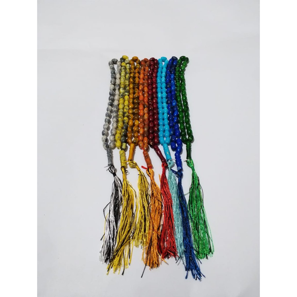 Tasbih Batu 33 Butir / Tasbeh Batu / Oleh Oleh Haji Umroh Souvenir Umroh Souvenir Haji Umroh - 1 Pcs