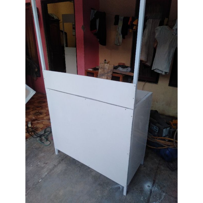 booth portable besi murah