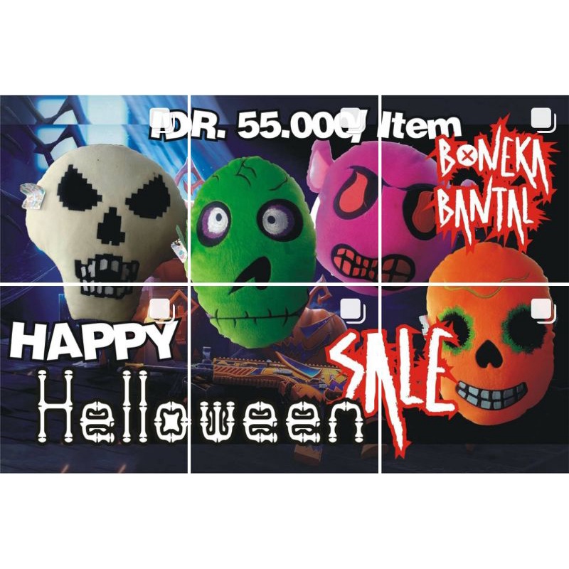 Boneka SNI Helloween Doll | Toko Boneka Una Balikpapan