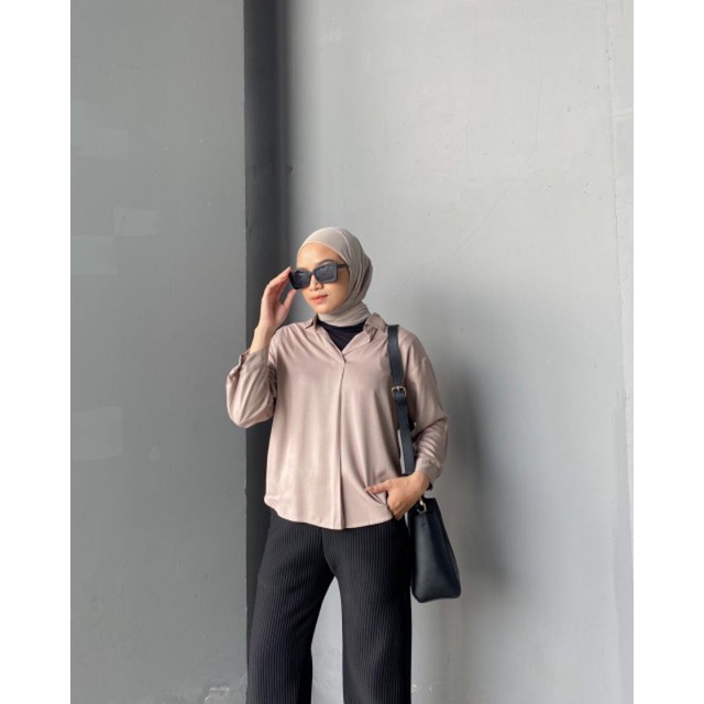 ATASAN WANITA / ZARA BASIC BLOUSE /Casual Style by Jarjeous_store