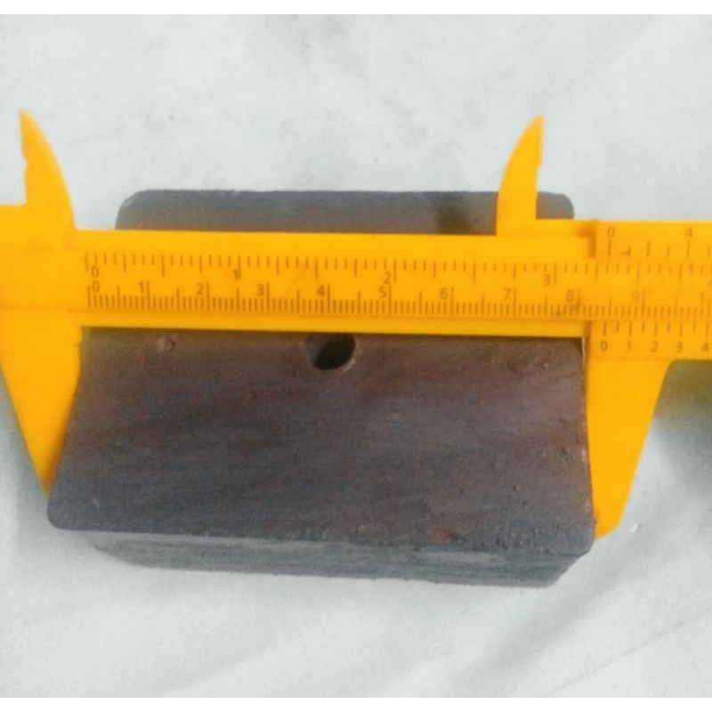 Magnet batangan isi magnet doubel magnet hitam kotak ukuran85x65x31mm