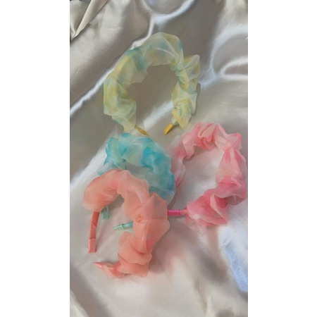 [ Satuan ] BANDO ORGANZA KERUT IMPORT