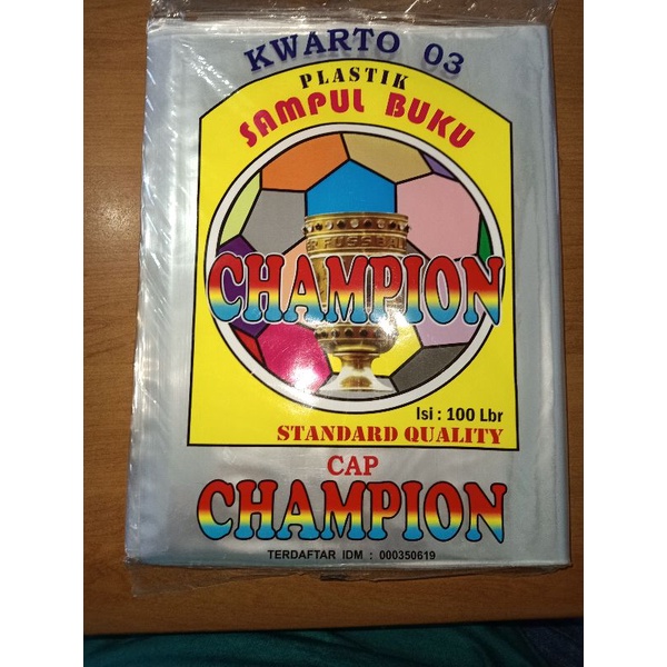 

Sampul Buku Plastik Ukuran Kwarto / Boxy / LKS(Diktat) Isi 10 lembar