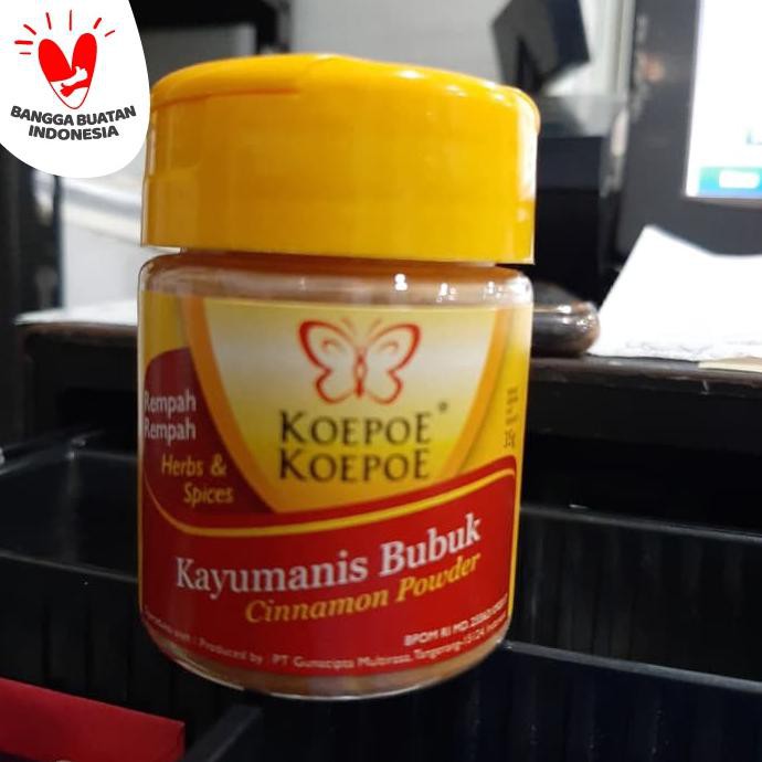 

Koepoe kayu manis bubuk 35gr dalam botol LIMITED EDITION Kode 1340