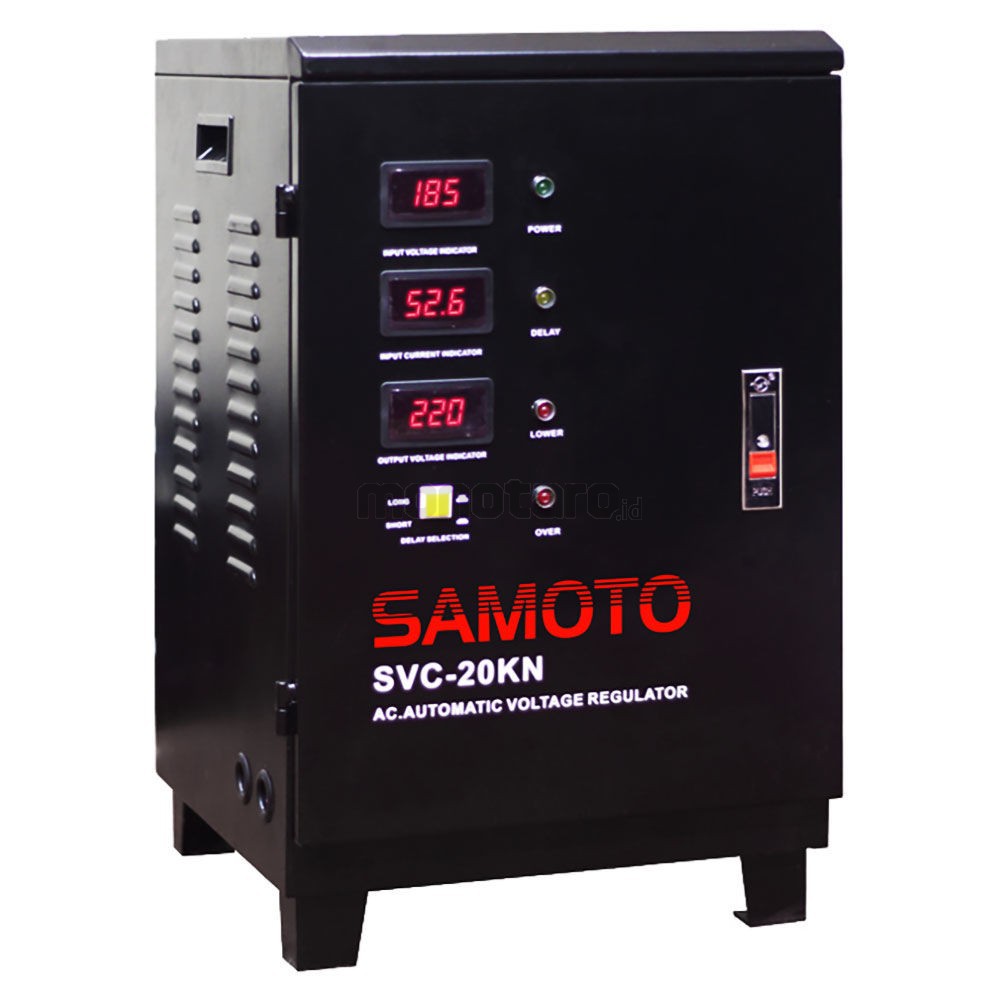 SAMOTO Power Stabilizer Single Phase Vertikal SVC-20KVA 1phase