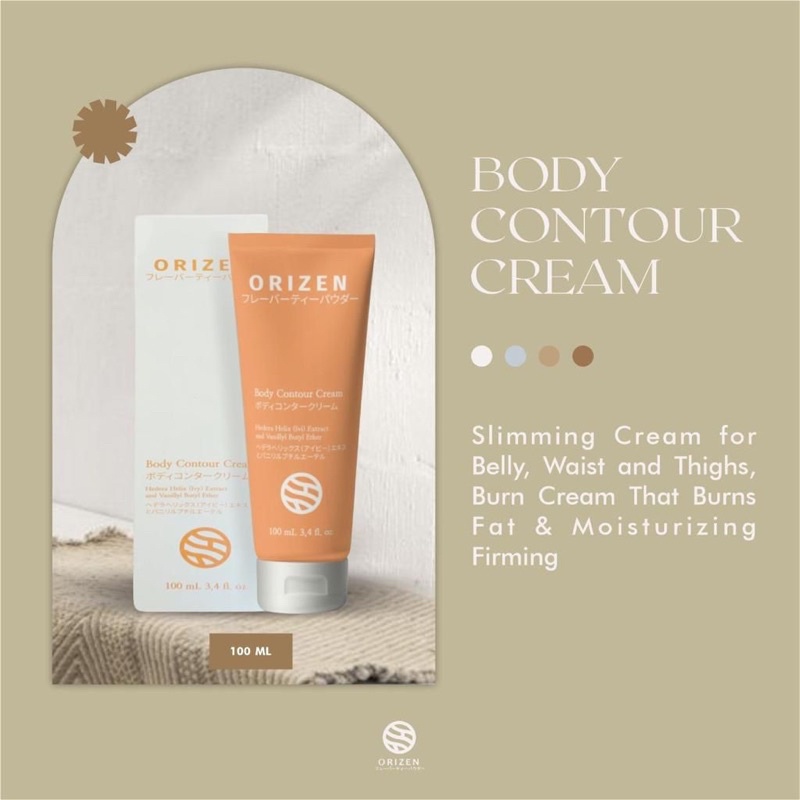 BODY CONTOUR CREAM ORIZEN / CREAM PELANGSING