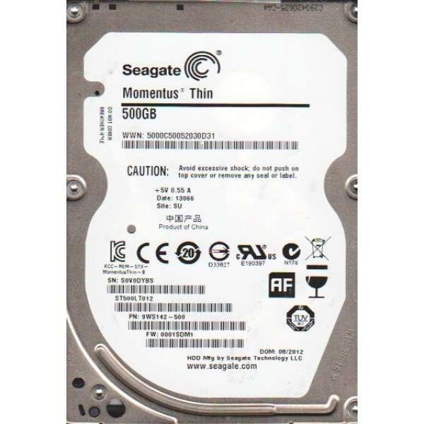 Terbaru    Harddisk Seagate 2.5" Internal Notebook 500GB Sata 5400Rpm    Murah