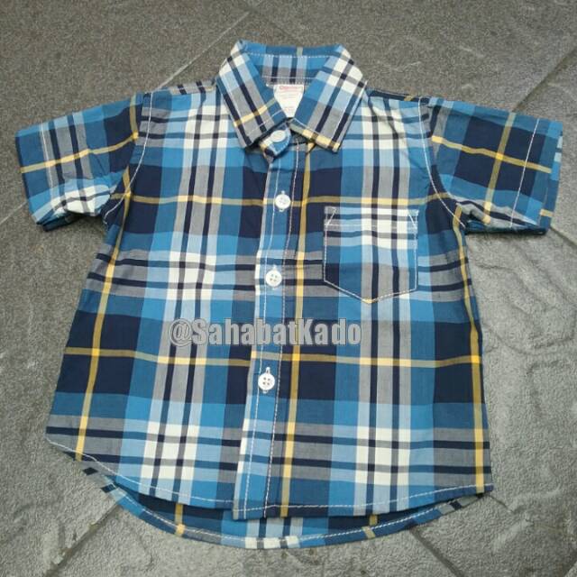 Kemeja Bayi 6bln Kemeja Anak Laki-Laki T shirt Baby Oshkosh Bgosh