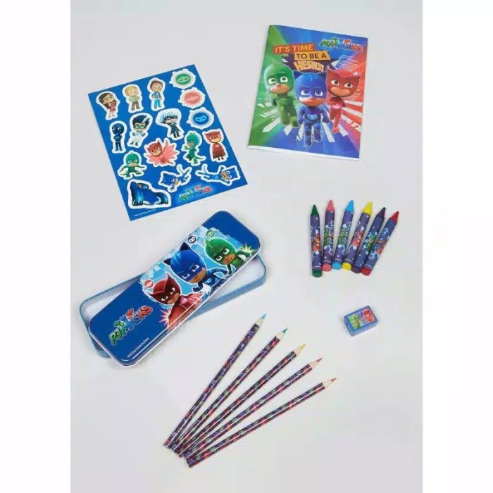 

Produk Unggulan Paket Alat Gambar Crayon Set (Bumper Coloring Set) Pj Mask Original Diskon
