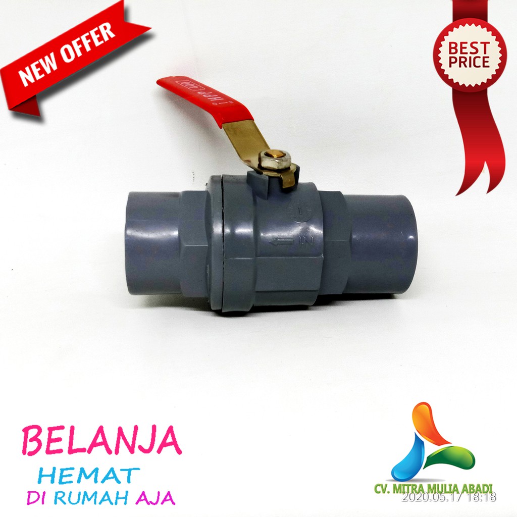 Ball Valve 1&quot; Stop Kran Keran Stop Ball