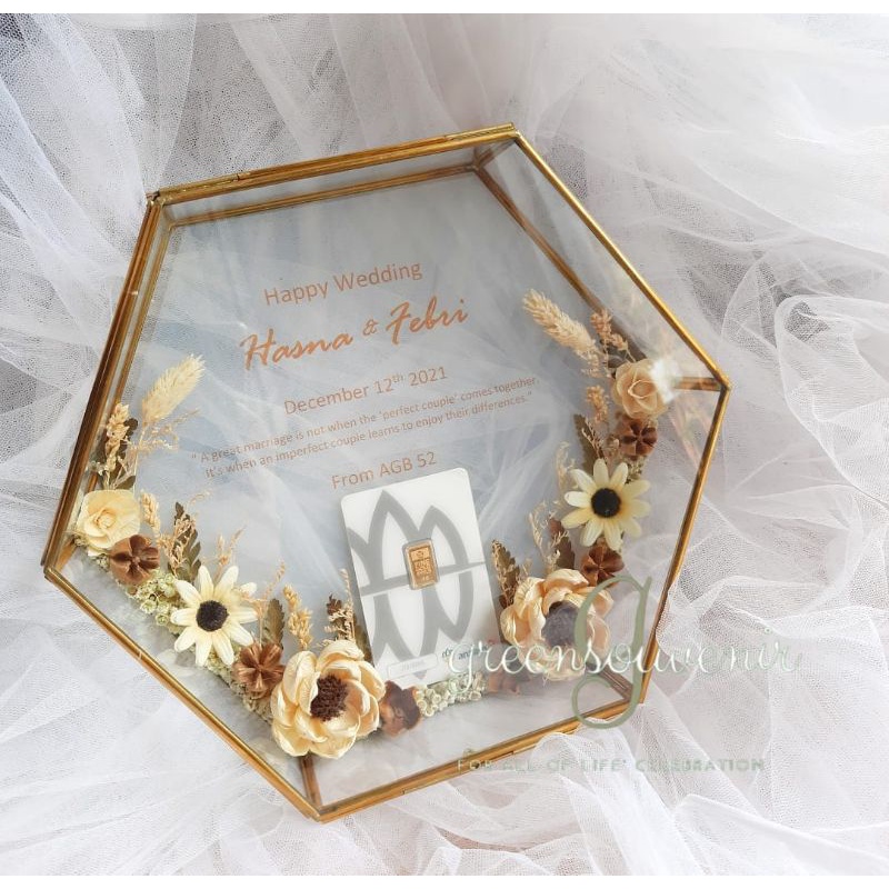 mahar frame full kaca segienam