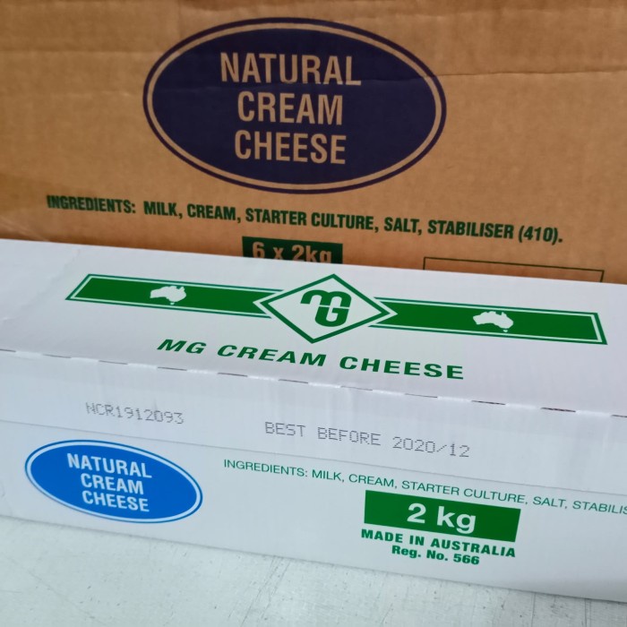 

Krim- Mg Cream Cheese 2Kg Made In Australia Halal -Krim.