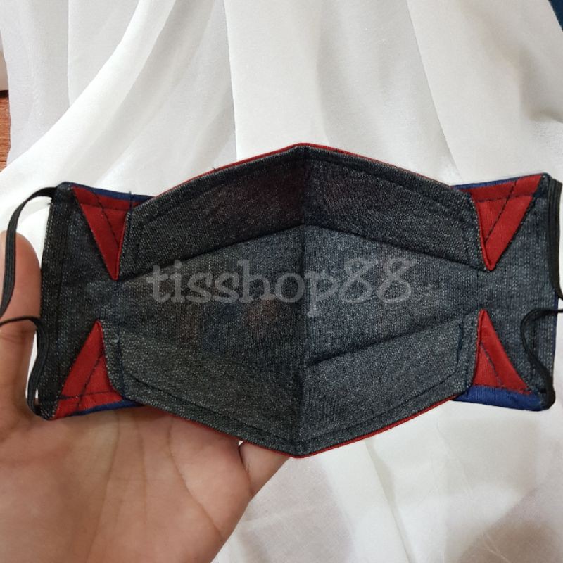 MASKER ANAK KARAKTER / MASKER ANAK KARTUN 3D (TIDAK LUNTUR)