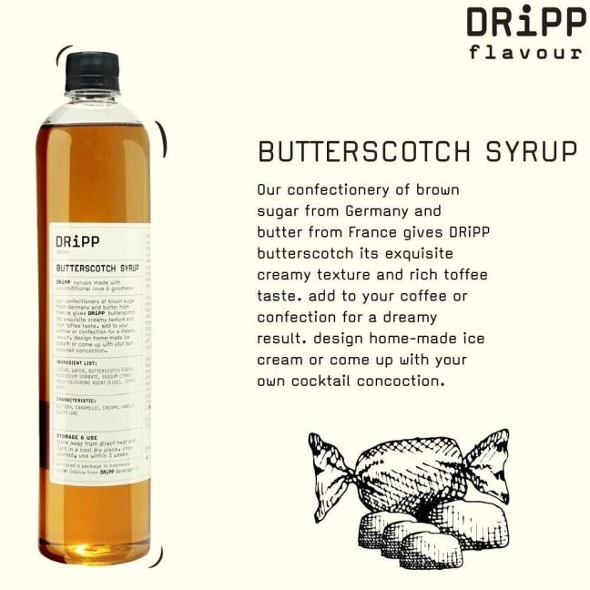 

DRIPP BUTTERSCOTCH SYRUP