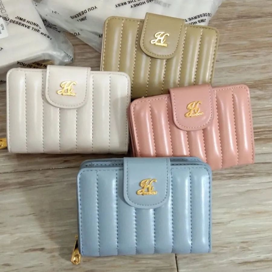 Anna Wallet Jims Honey Dompet Kecil Mini Lipat Card Wanita