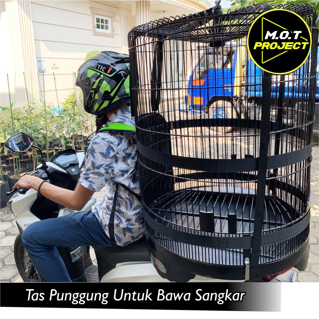 TAS GENDONGAN SANGKAR / TAS GENDONG KANDANG BURUNG