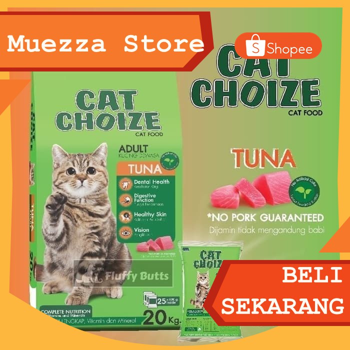 Cat Choize 20kg / Makanan Kucing 20 kg / makanan kucing murah / harga makanan kucing / anggora