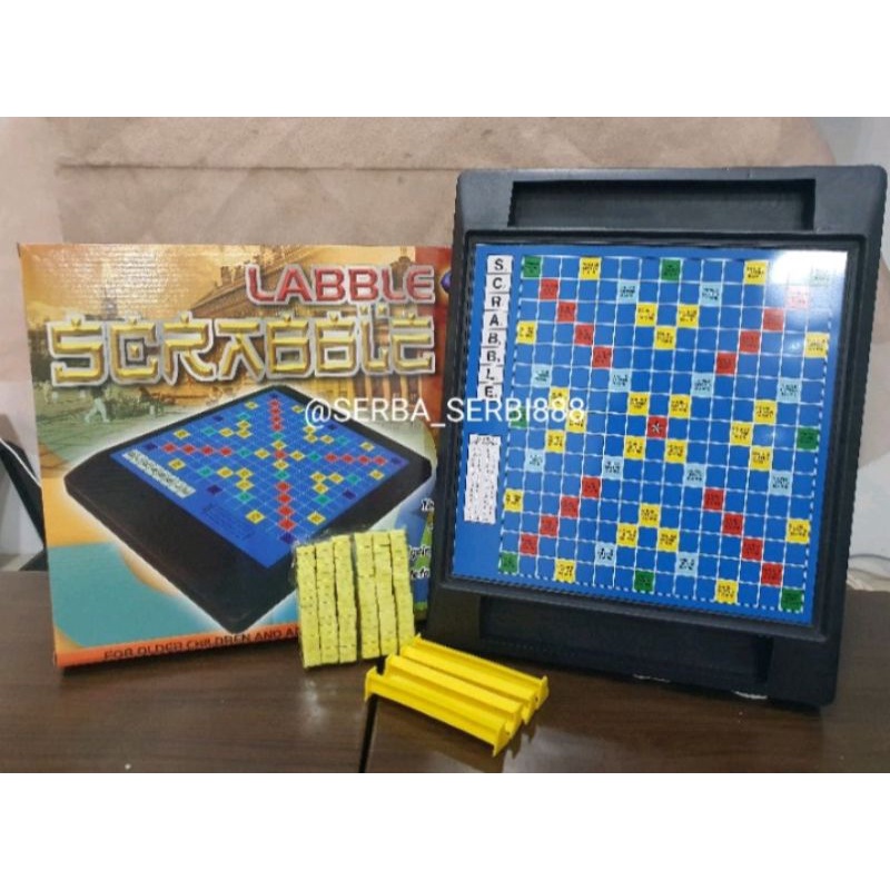 Scrabble Magnet AL051 jual Murah papan Pecah sedikit