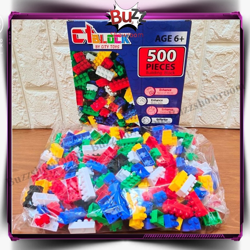 Building Blocks 500pcs Mainan Bricks Block Blok Classic Brick