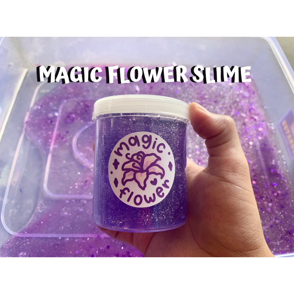 MAGIC FLOWER PREMIUM SLIME (PURPLE) // BONUS BUBUK SLIME ACTIVATOR