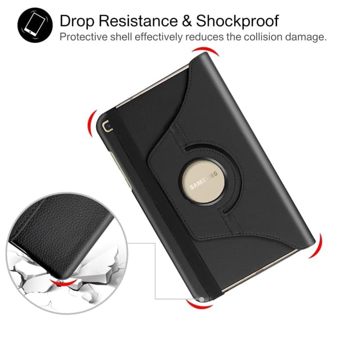 Case Tab A 10.1 2019 T515 T510 Samsung SM - T515 T510 Rotary Flip Case Cover Laris