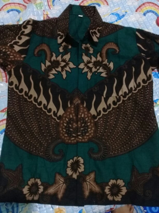 Baju Batik Anak Laki-laki Lengan Panjang Bisa Buat Sekolah Hari Batik