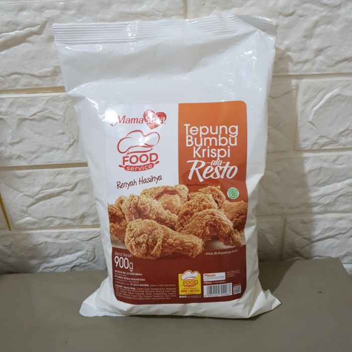 

cs01477 Mamasuka Tepung Bumbu Krispi Ala Resto 900Gr Da01D100