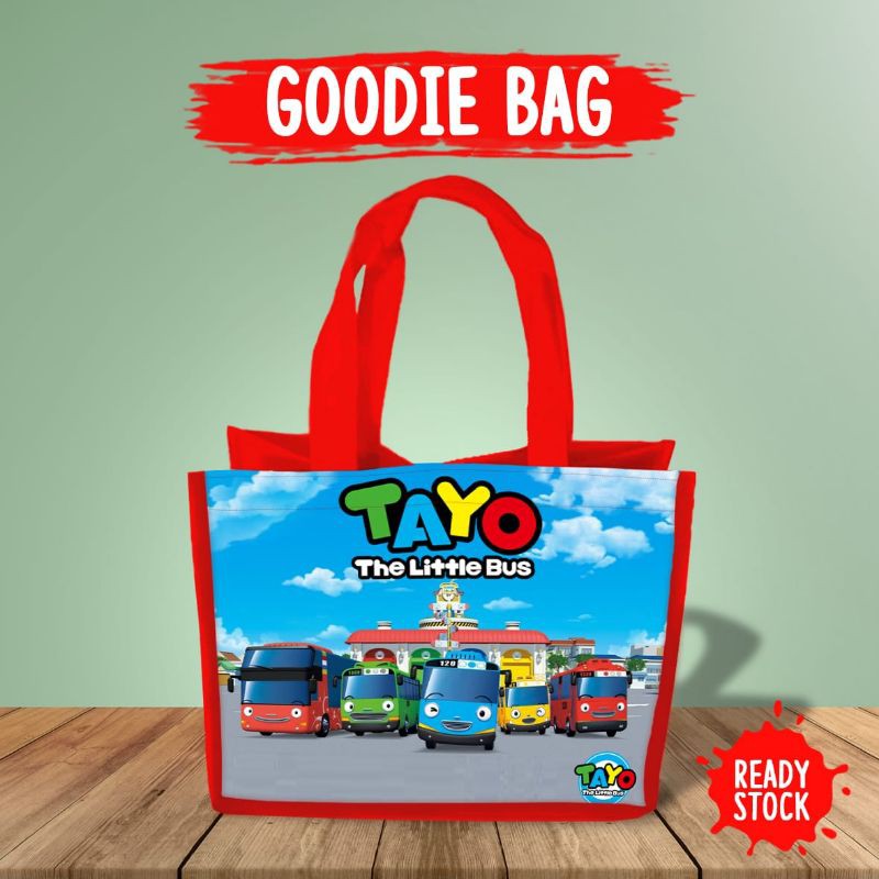 25×20cm Goodie Bag / tas Jinjing / tenteng / Souvenir / Tas Ultah ulangtahun / Hadiah kado-1