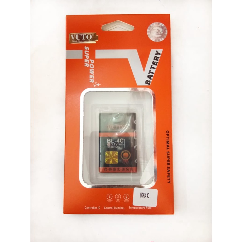 (MK) Batre Vuto Nokia BL-4C Super Power