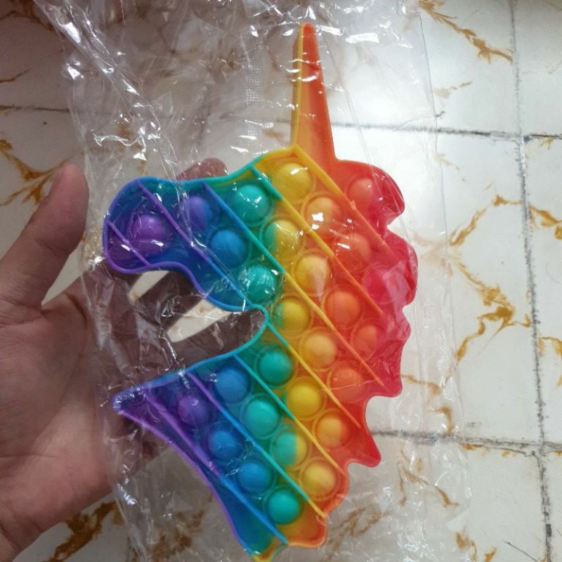 Pop it unicorn rainbow | Popit kuda tanduk warna warni | Sumatera Utara-Unicorn Rainbow