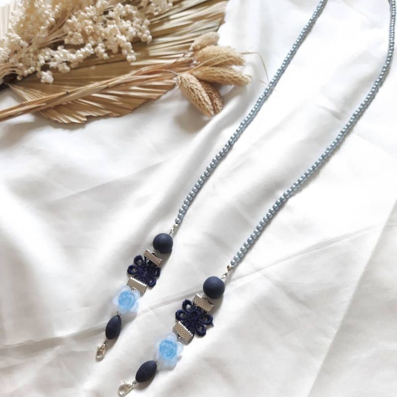 strap masker/tali masker/masker chain/rantai masker/konektor masker hijab/rantai masker hijab