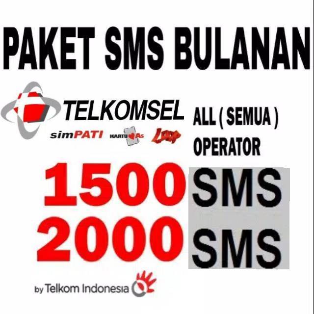 Paket Sms Kuota Sms Telkomsel Simpati Kartu As Loop Murah Ke All Operator 30 Hari Shopee Indonesia