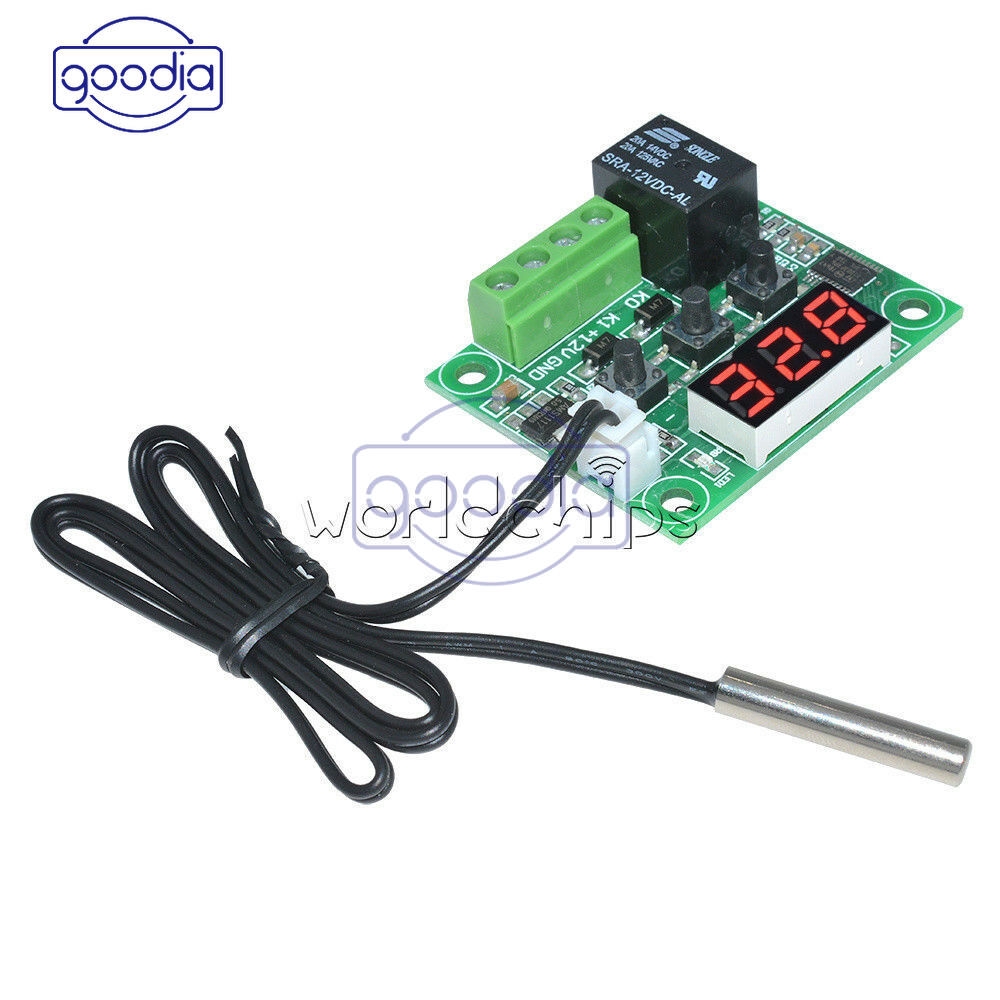 ✈【Fast/COD】✈ -50-110°C W1209 12V Digital thermostat Temperature Control Switch sensor Module