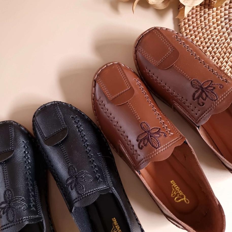 Harga Spesial.. Sepatu Flatshoes Pantofel Mabelle Wanita Perempuan Cewek Kerja Kantor Formal Loafers