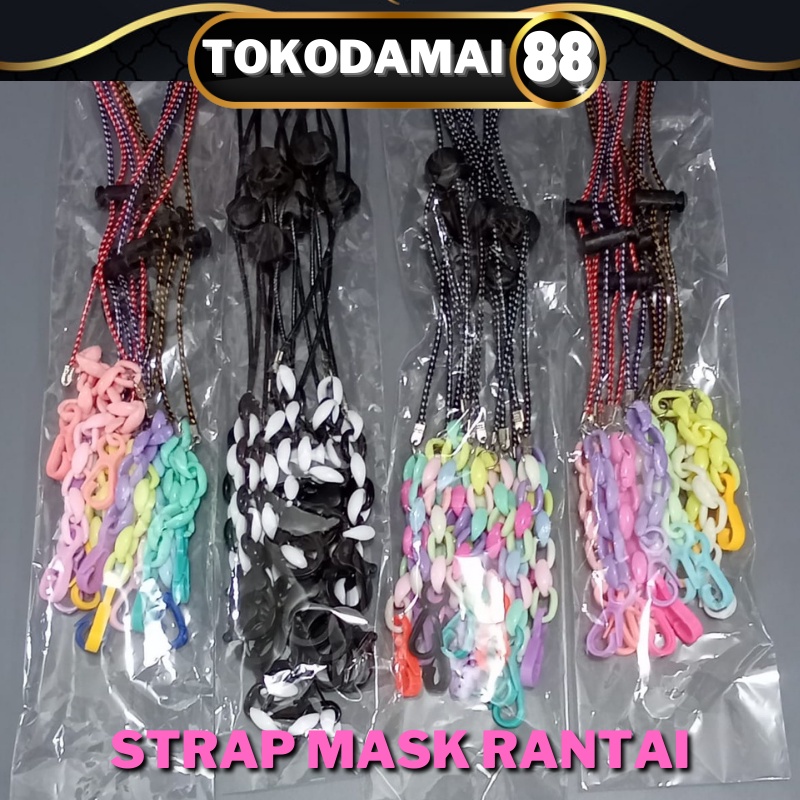 Strap masker hijab / tali masker hijab / strap mask / konektor masker hijab / pengait masker hijab