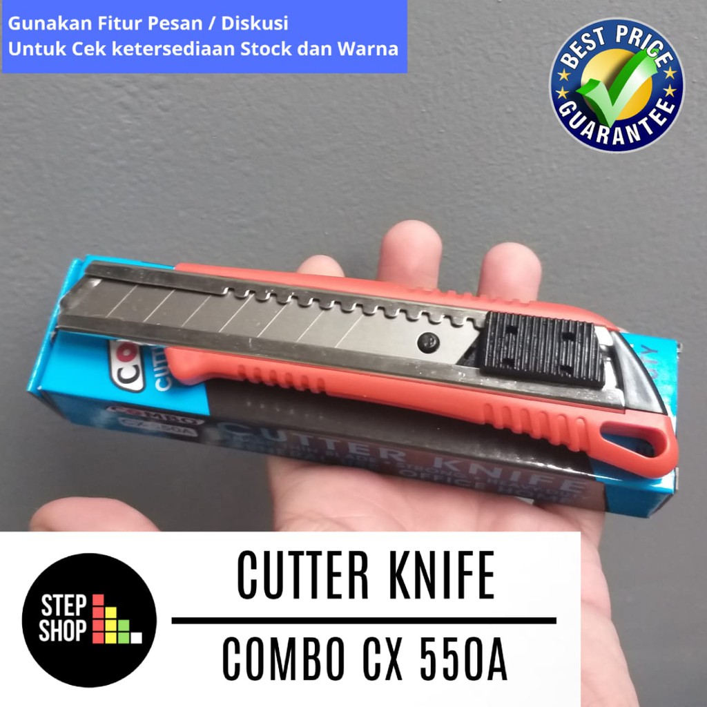 

PISAU CUTTER - CARTER - PISAU PEMOTONG - COMBO CX 550A