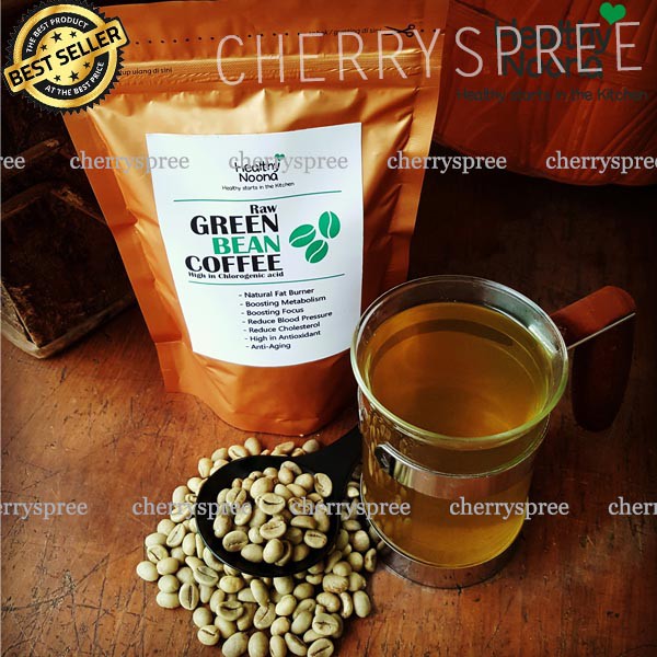 

Kopi Hijau Green Bean Coffee Natural Fat Burner Biji Utuh Lebih Efektif Menguruskan Badan 250 Gram