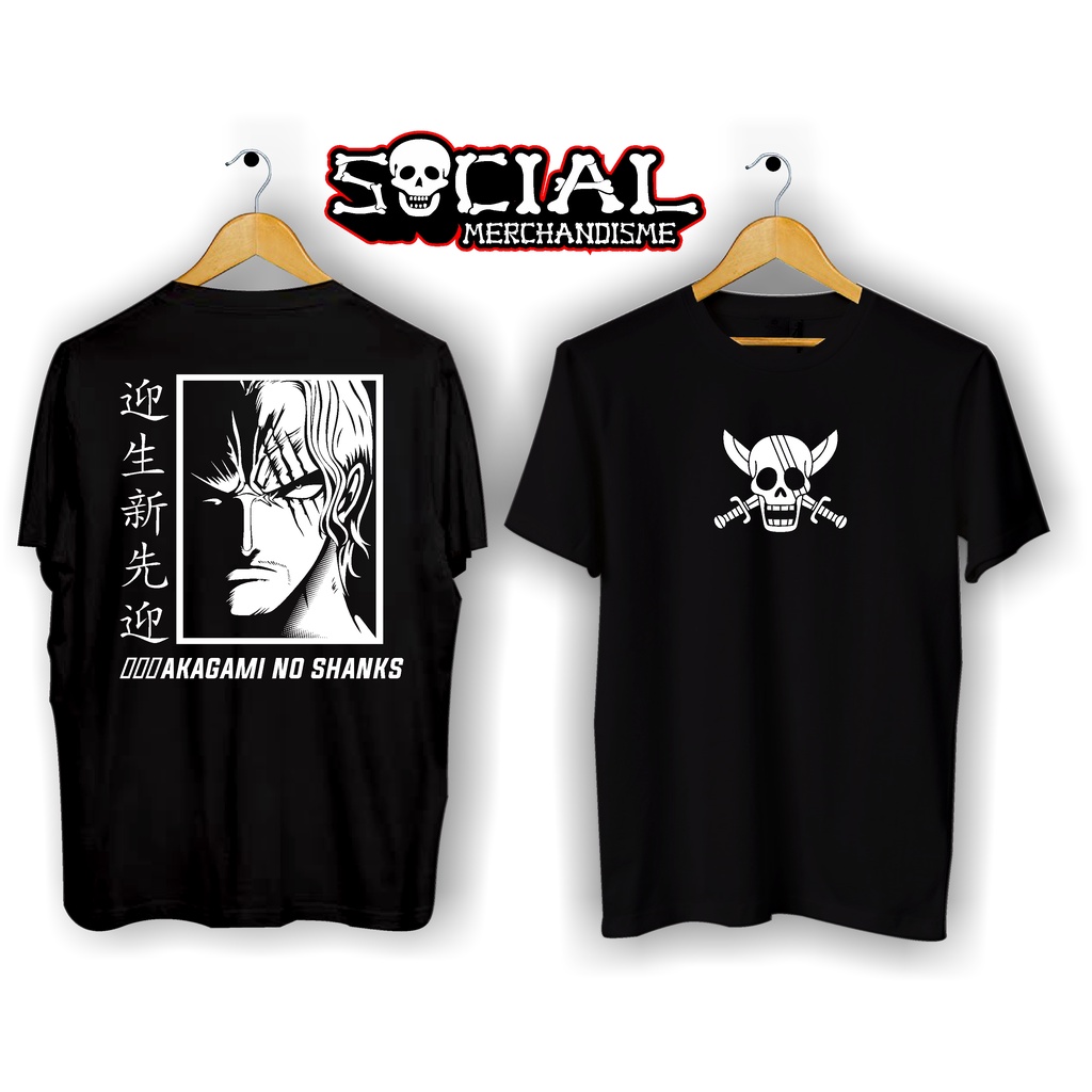 Kaos Anime One piece Akagami No shank