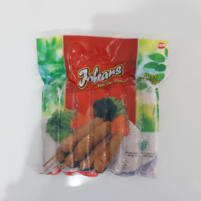 Jofrans Sosis Sapi Bratwurst Original 500 gr